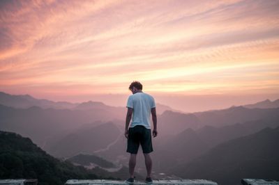 mountain sunrise